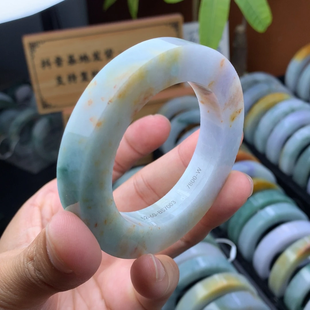 未镶嵌手镯定制翡翠定制手镯