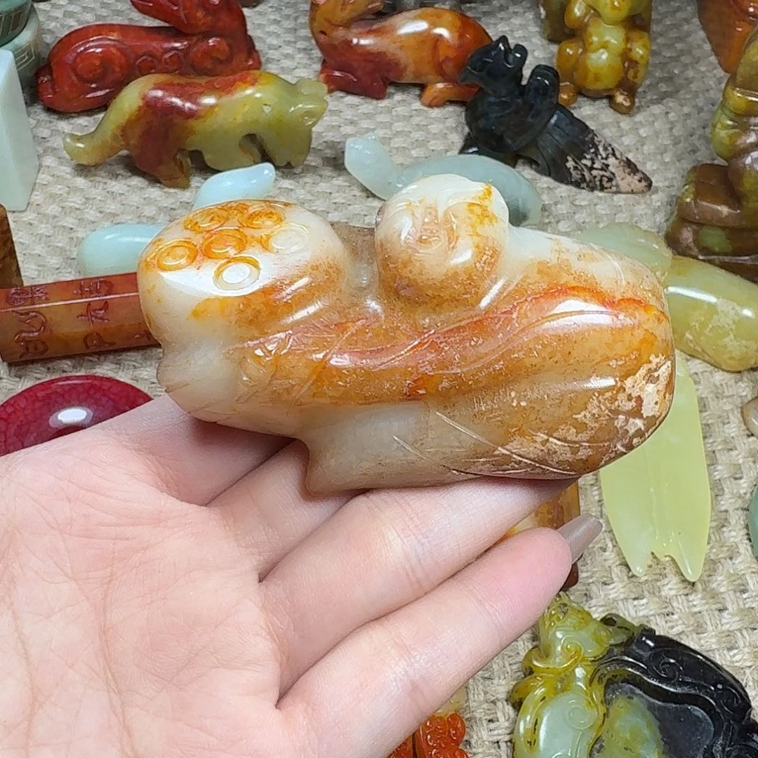 白玉菩提吊坠挂件