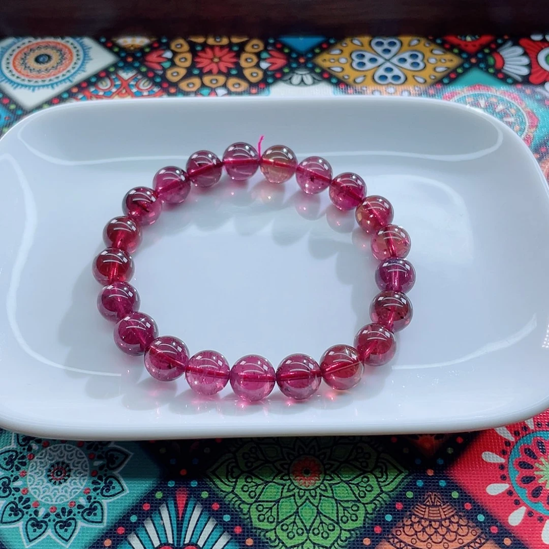 未镶嵌碧玺手链9.2mm左右