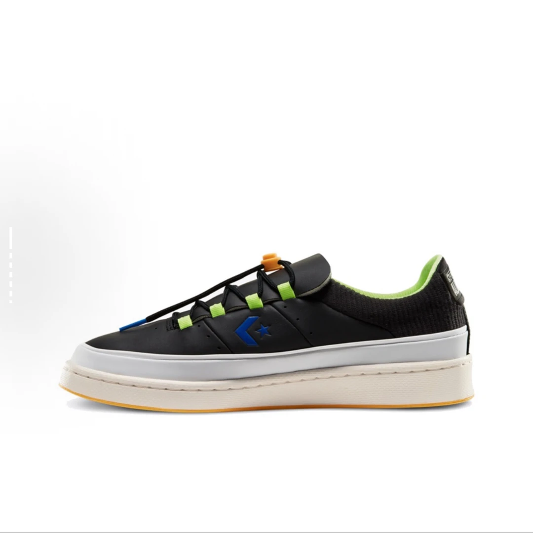 Converse Cons Pro Leather 90s 低帮 板鞋 男女同款 黑色166597C