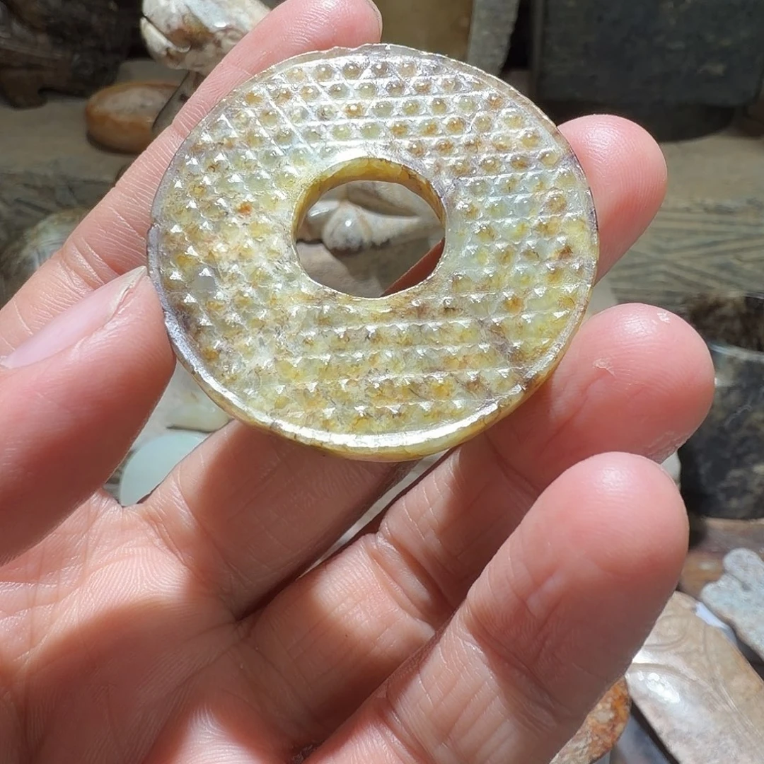 优****和田玉未镶嵌挂件