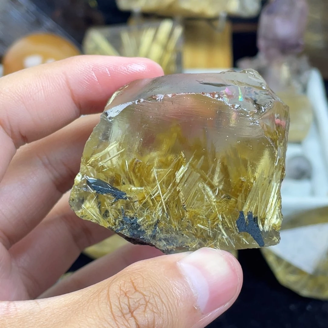 水晶珠宝半成品未镶嵌