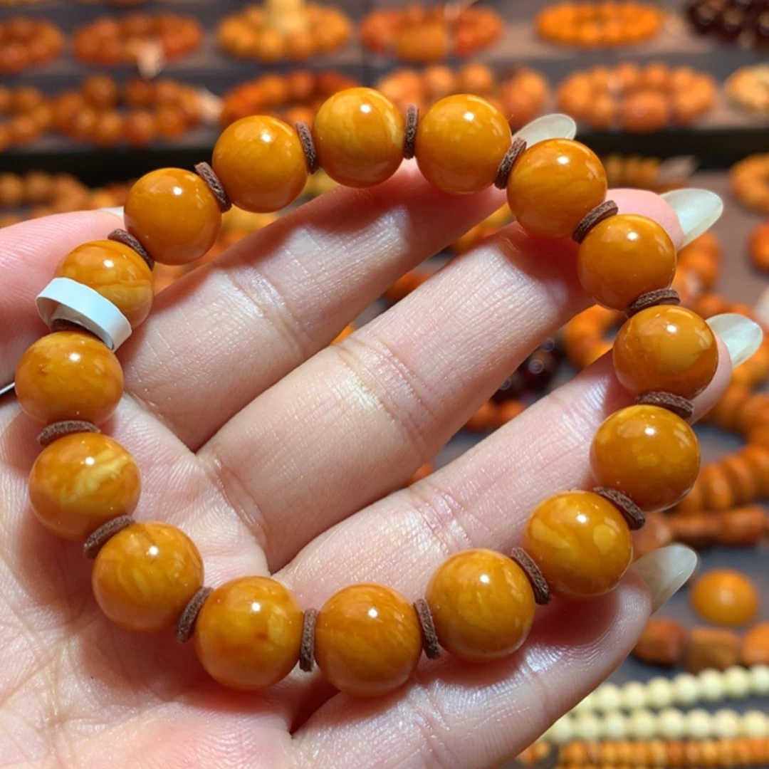 【闪购商品】手串蜜蜡未镶嵌蜜蜡手串