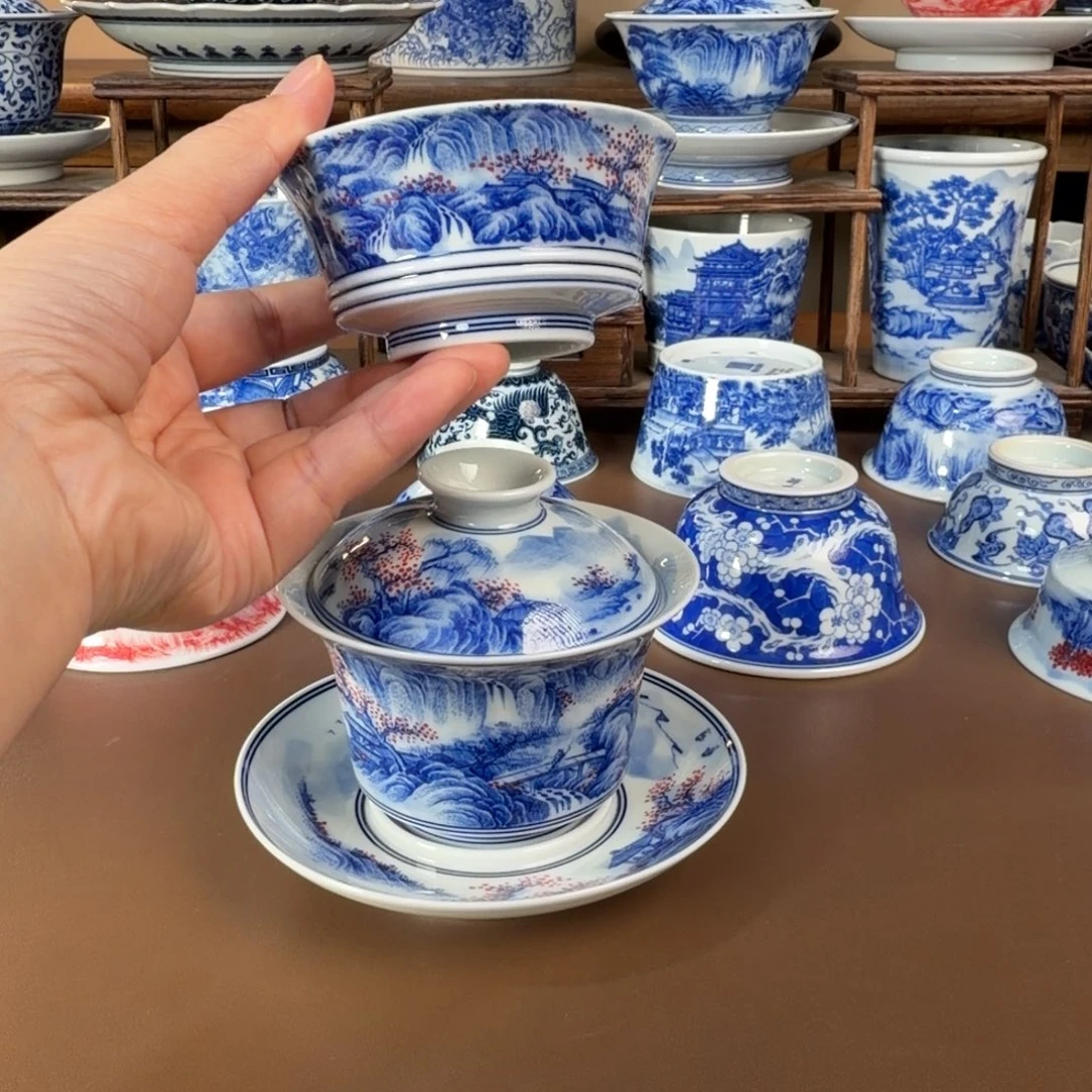 景德镇陶瓷手工手绘