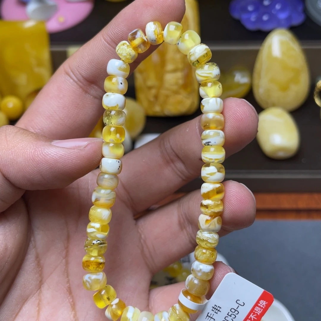 琥珀未镶嵌珠宝奇石