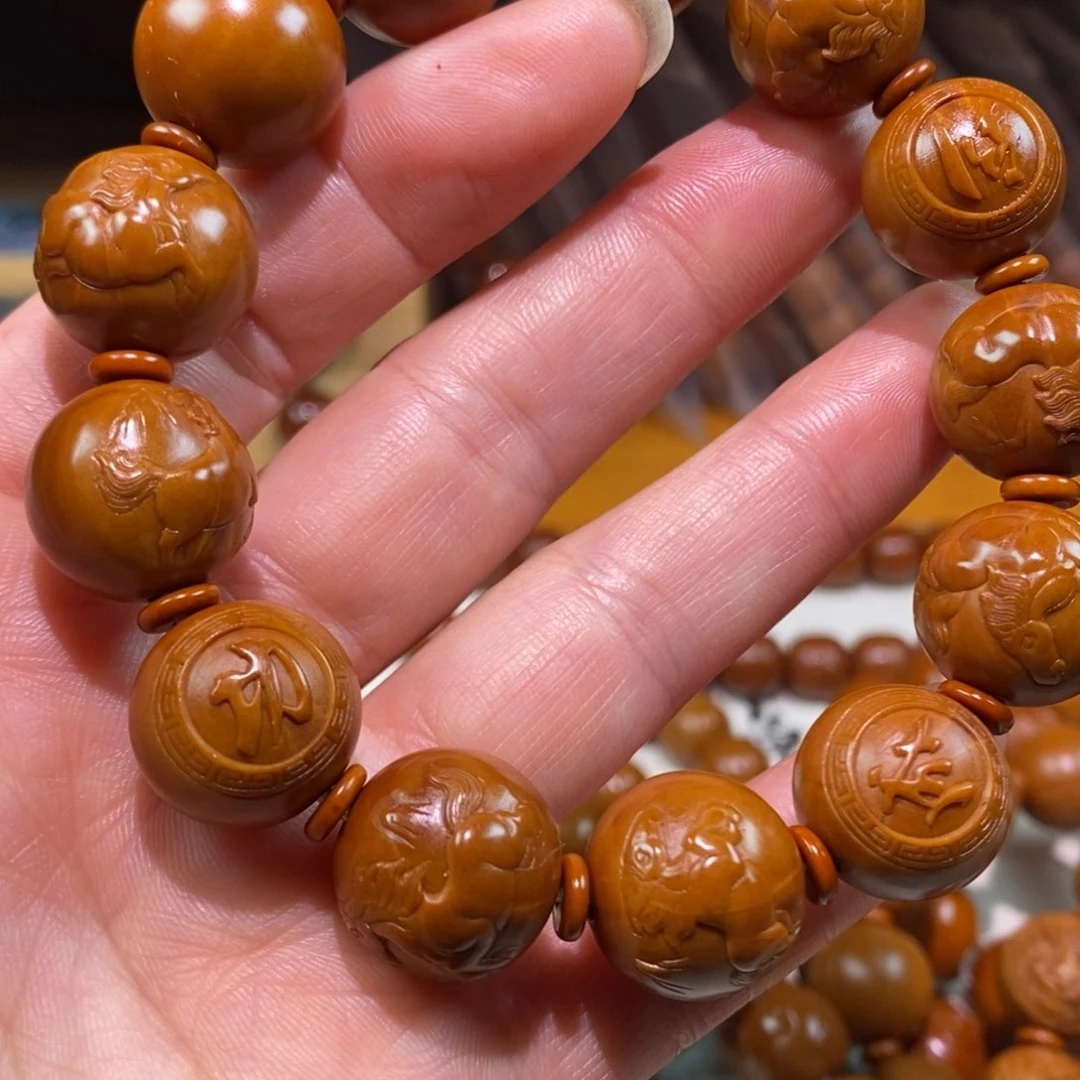 手串/手链橄榄核鲲*马到成功