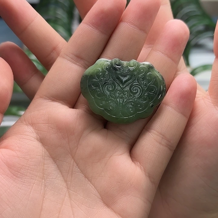 和田玉未镶嵌吊坠(不含链)