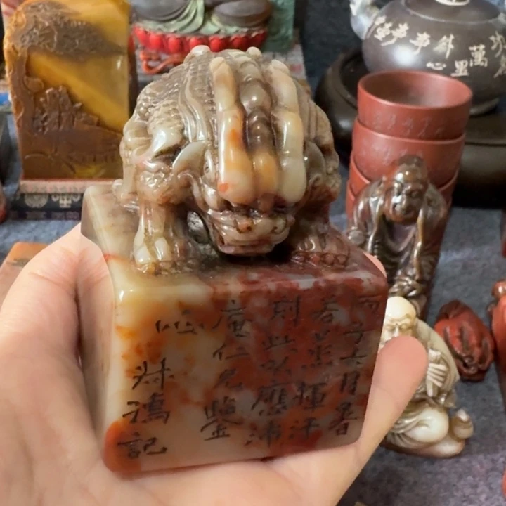 刘***1石材手工艺品摆件包邮