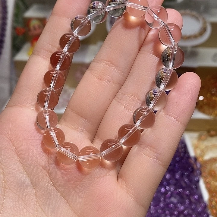 未镶嵌水晶手链天然白水晶手链