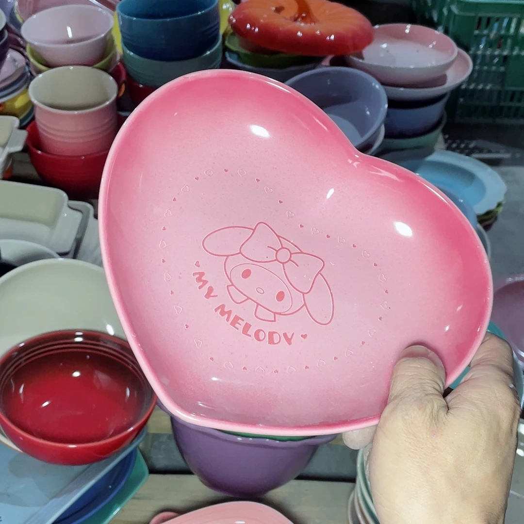 瓷片微瑕陶瓷餐具家用 两个