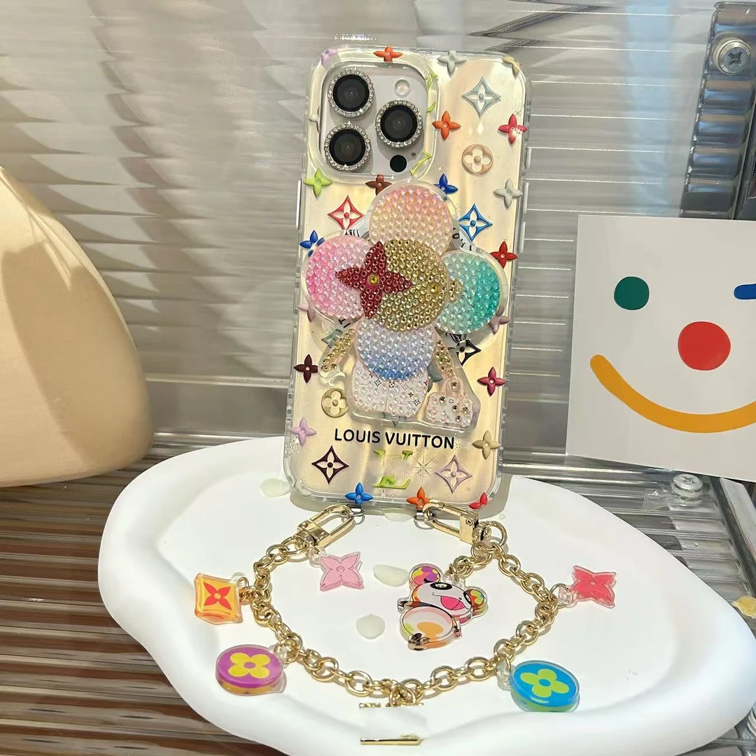 【LRZ原创设计】老花磁吸IMD手机壳适用苹果15promax.16promax