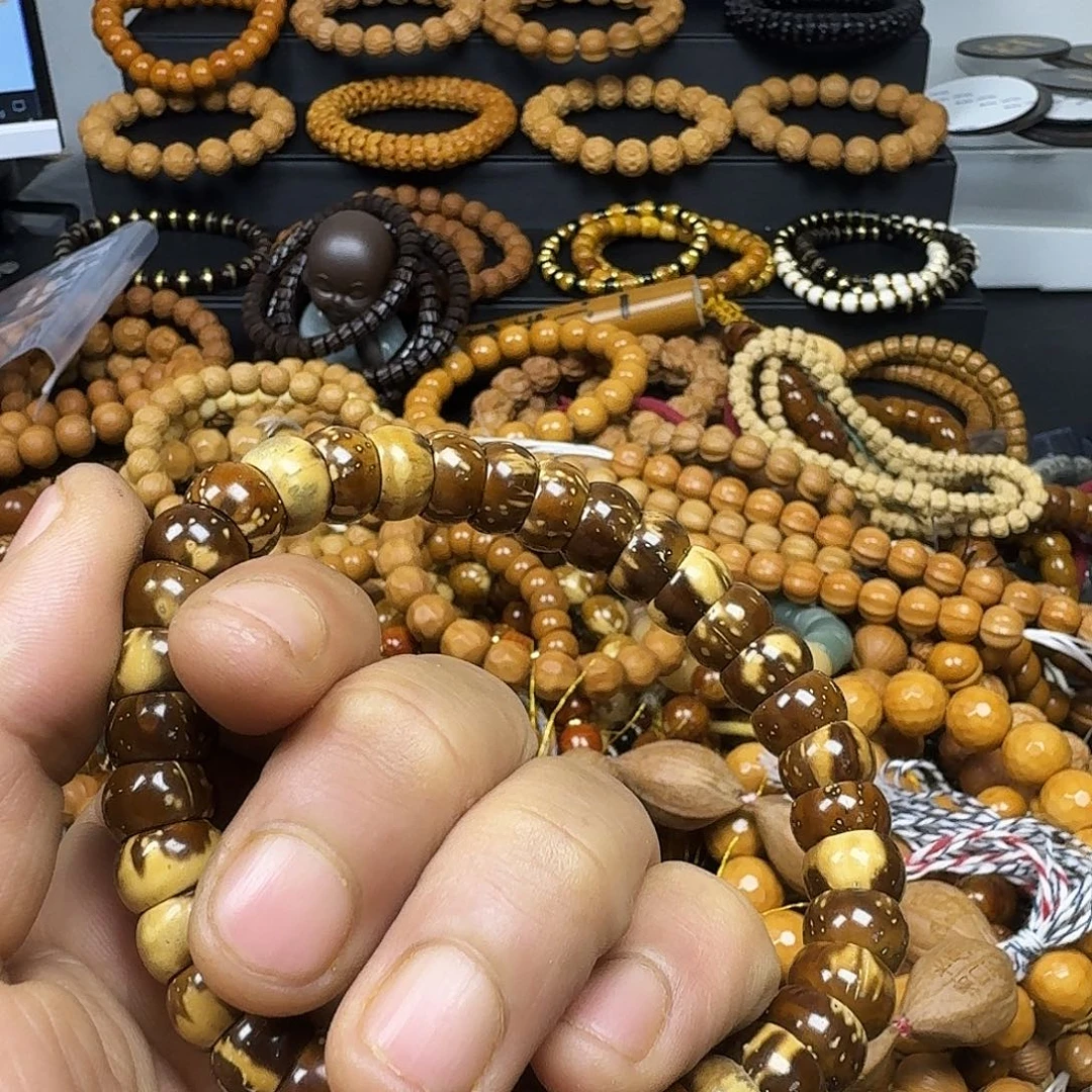 木***桔手串猴头核桃手串一条