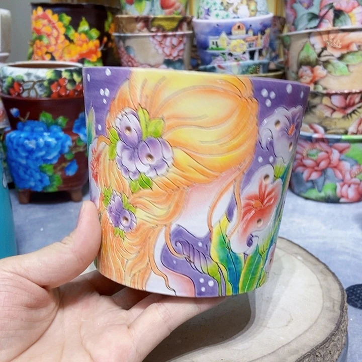 景德镇艺术手绘作品
