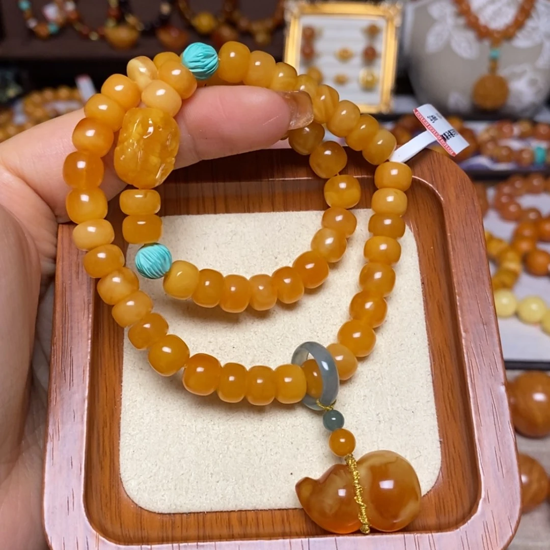 【闪购商品】手链蜜蜡未镶嵌手串