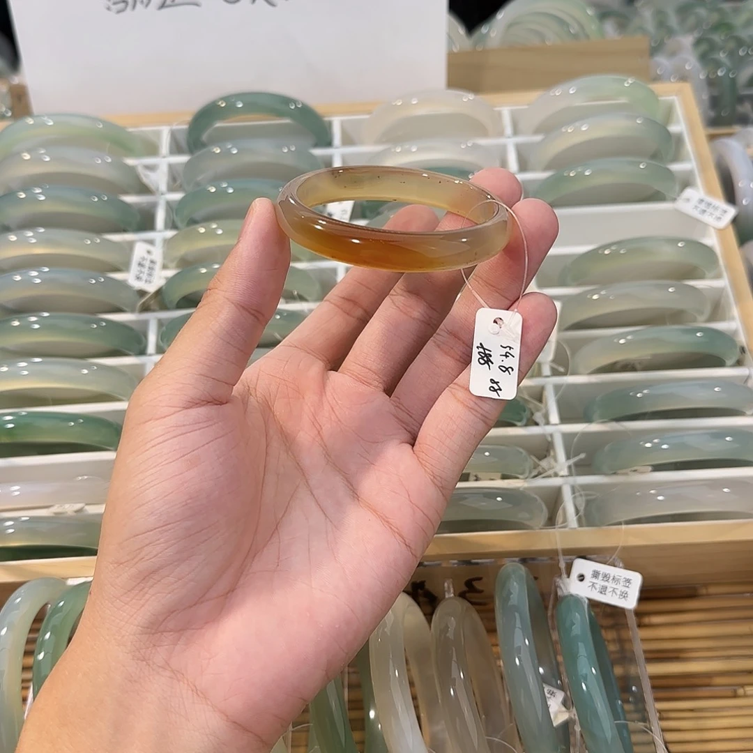 手镯玛瑙/玉髓未镶嵌圈口54.8