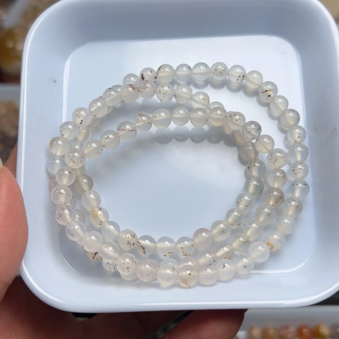 未镶嵌玛瑙/玉髓珠宝半成品