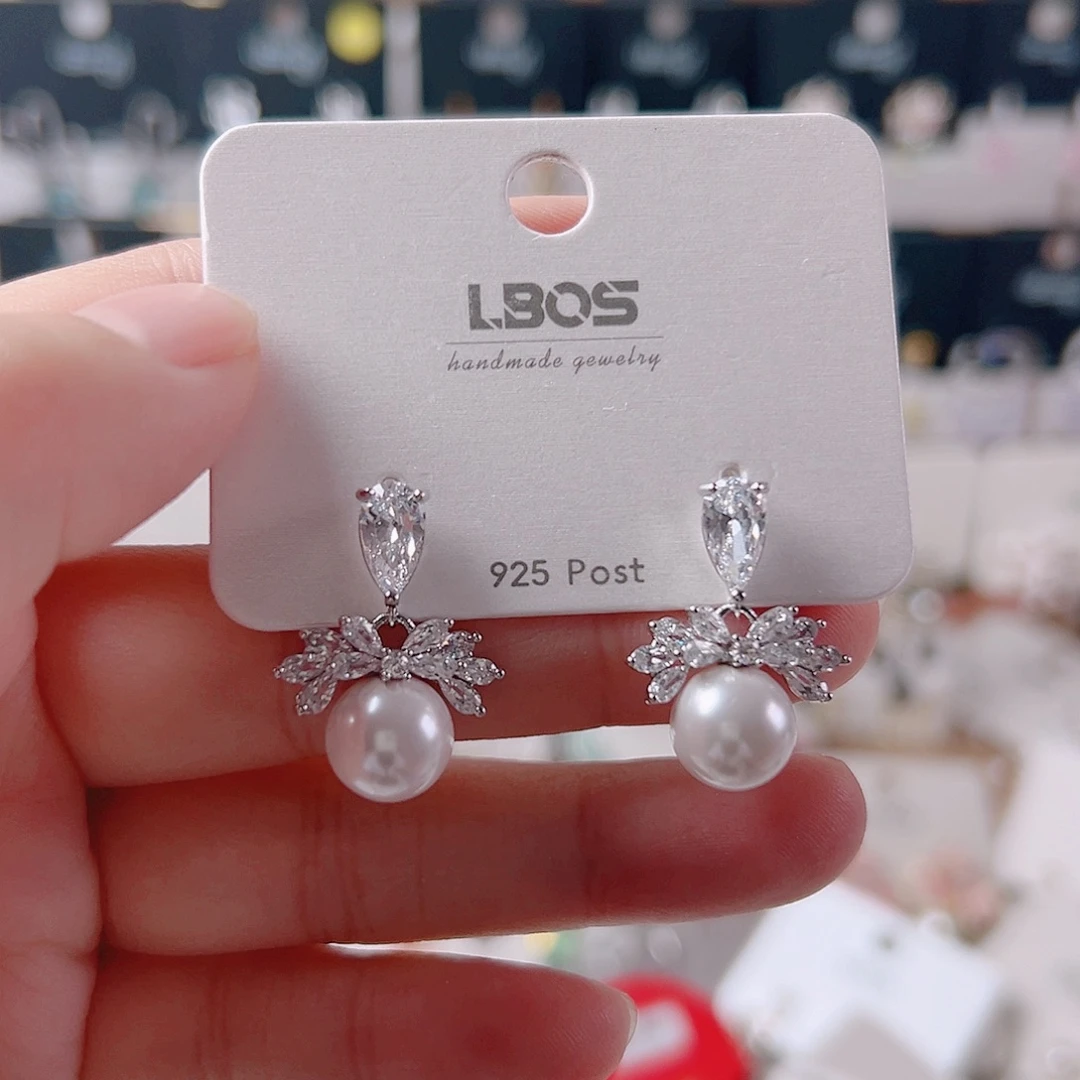 琉璃铁合金合金耳环