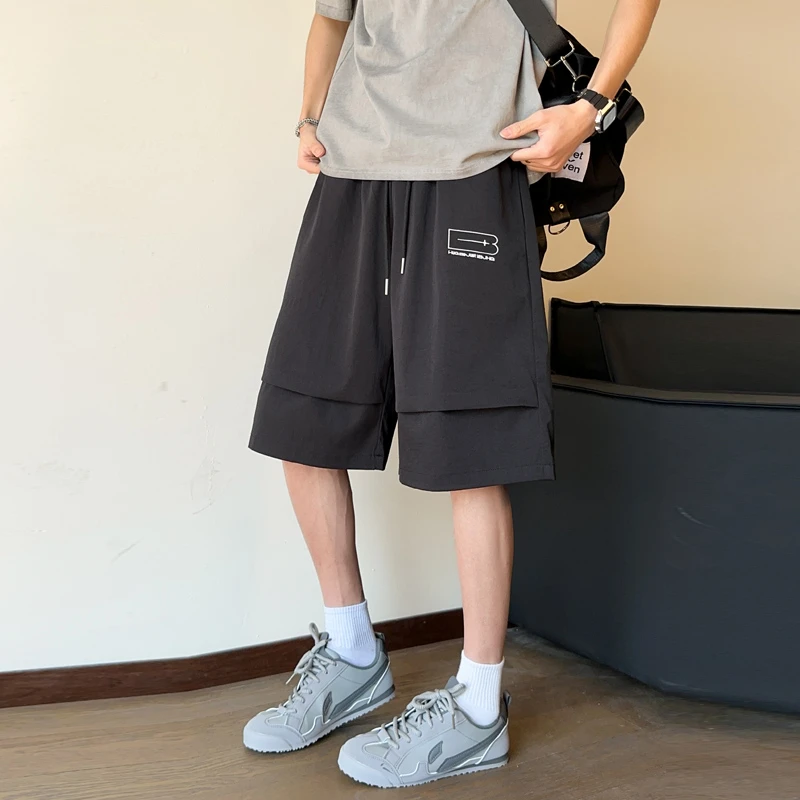 NINEDAO/玖岛夏季美式休闲薄款短裤男cleanfit风潮流百搭五分裤子