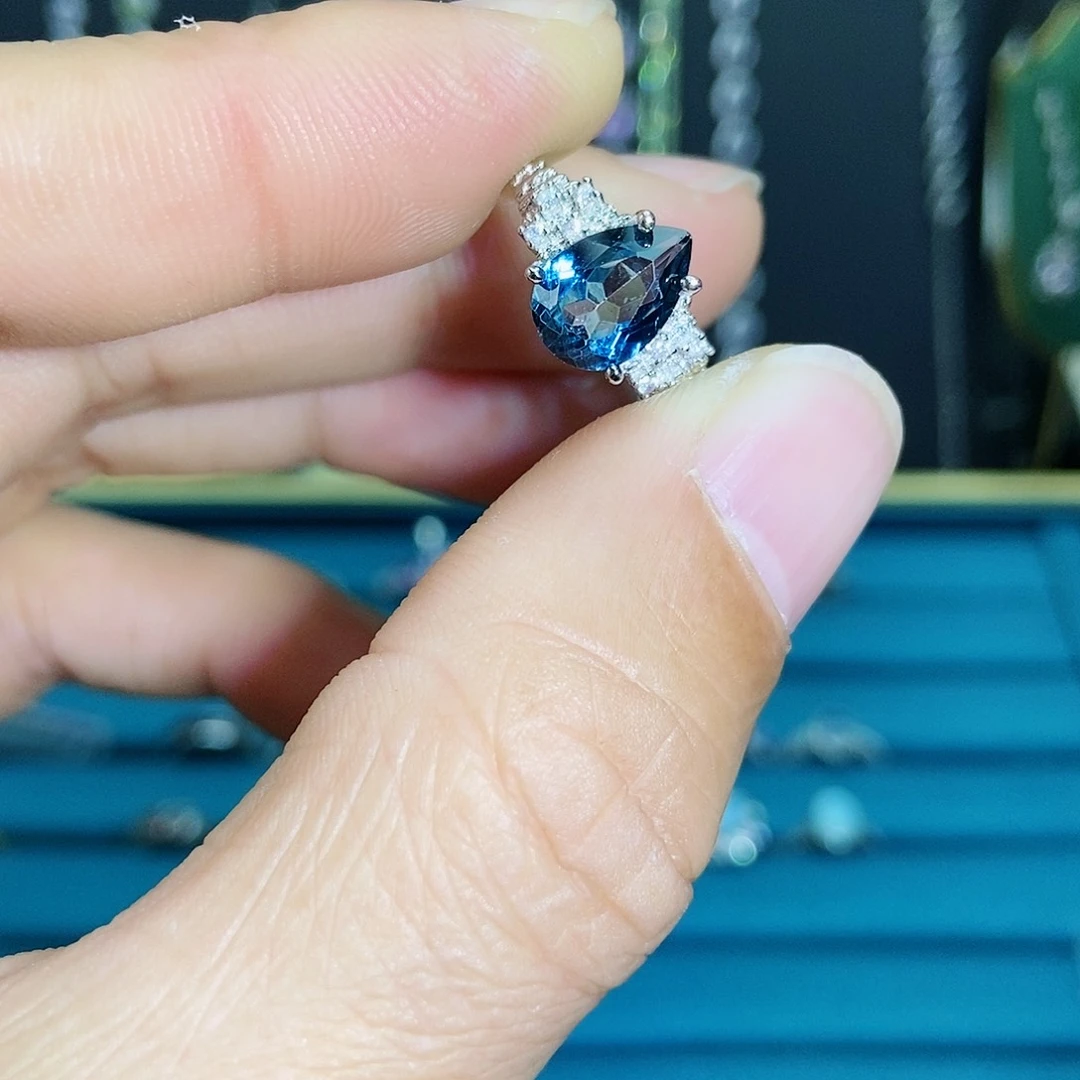 【闪购商品】紫晶珠宝半成品银S925镶嵌