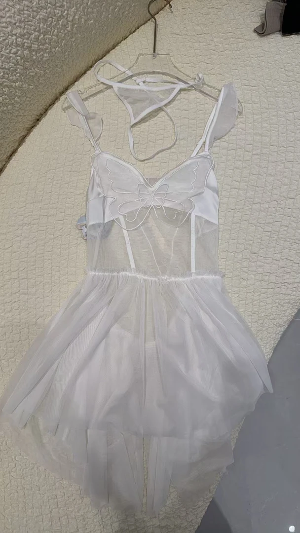 BBY (3561#) 蕾丝拼接小裙子