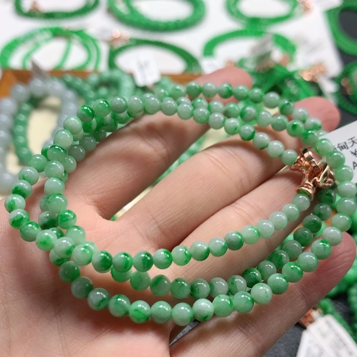 翡翠未镶嵌手链翡翠