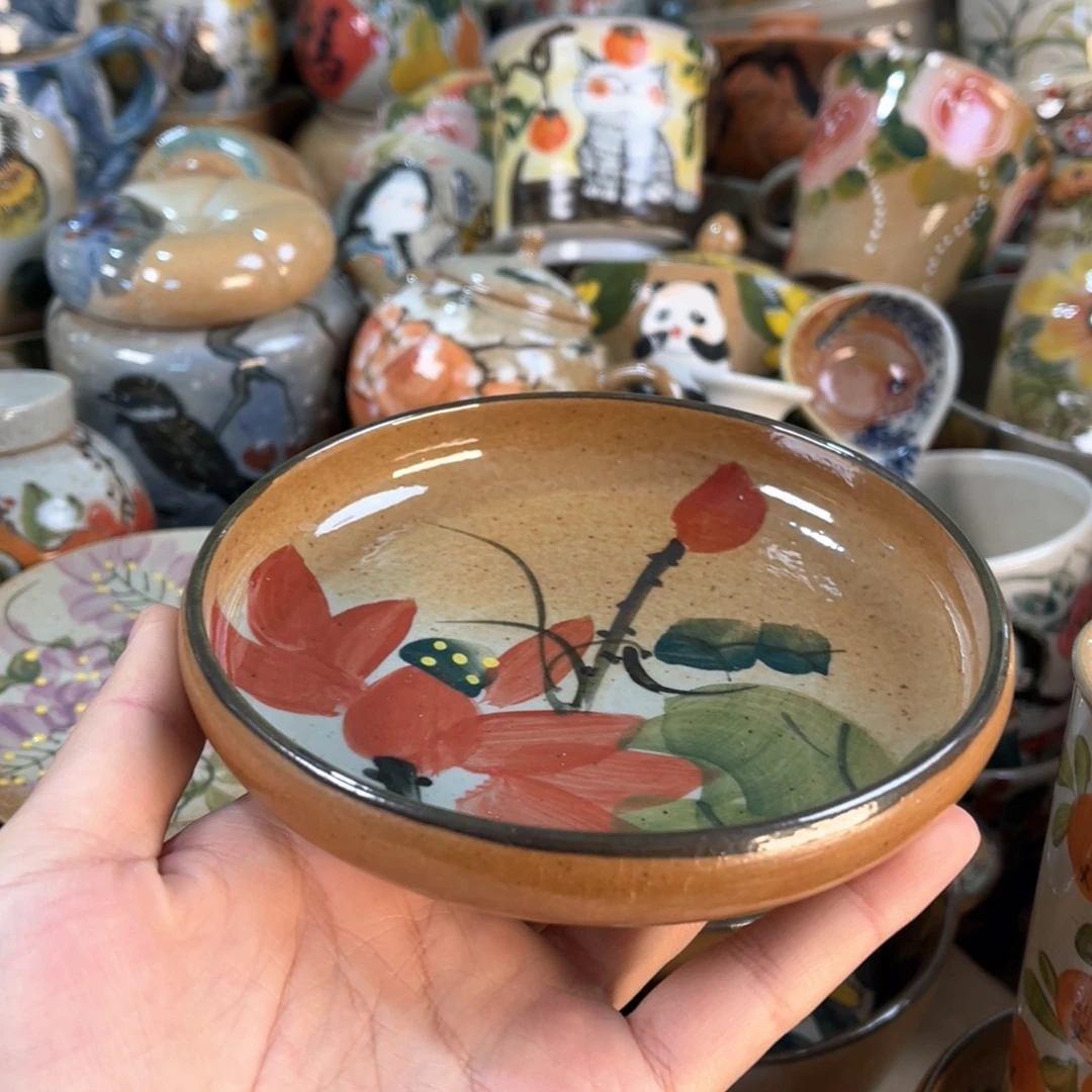 景德镇手工手绘杯