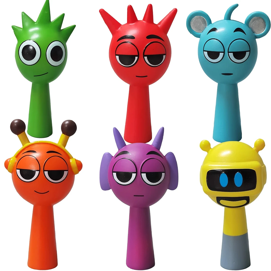 Sprunki Plush节奏盒子游戏周边手办模型儿童玩具礼物小公仔摆件