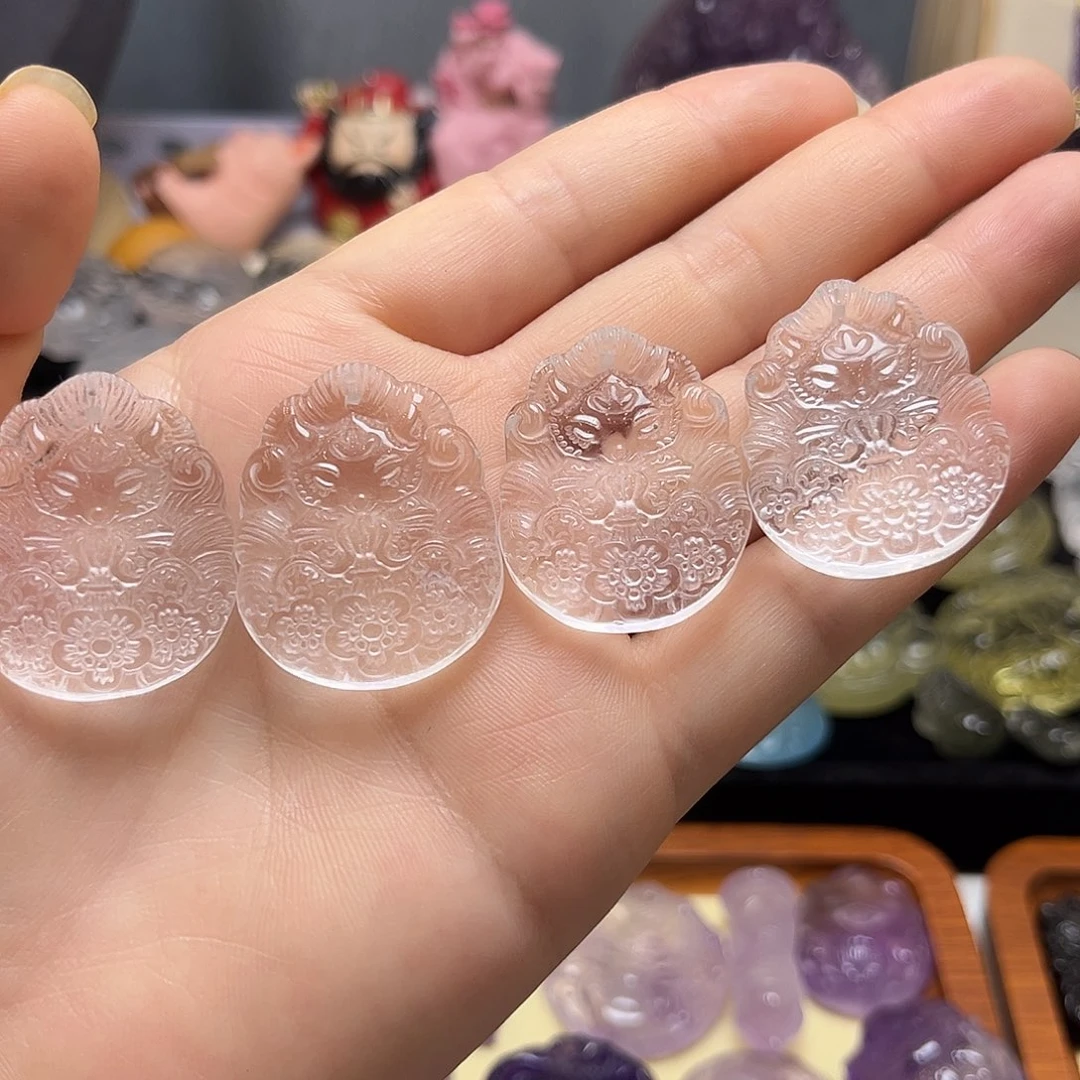 颈饰银S925镶嵌水晶白水许愿31裸牌不作款