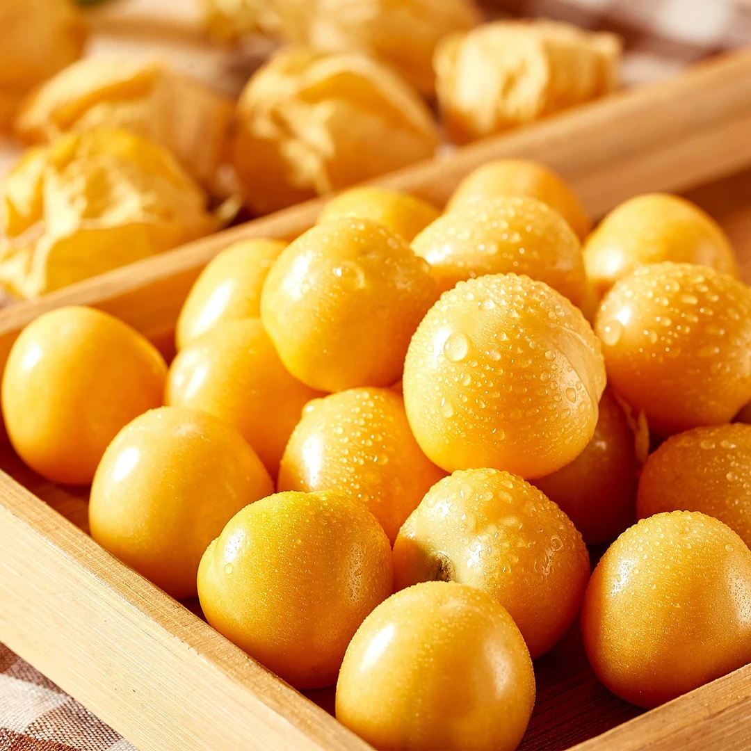 老牛优选 菇娘果 嘎嘣豆一件1.8斤 快递包邮