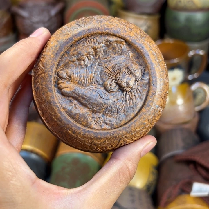 紫砂茶杯宜兴紫砂杯子