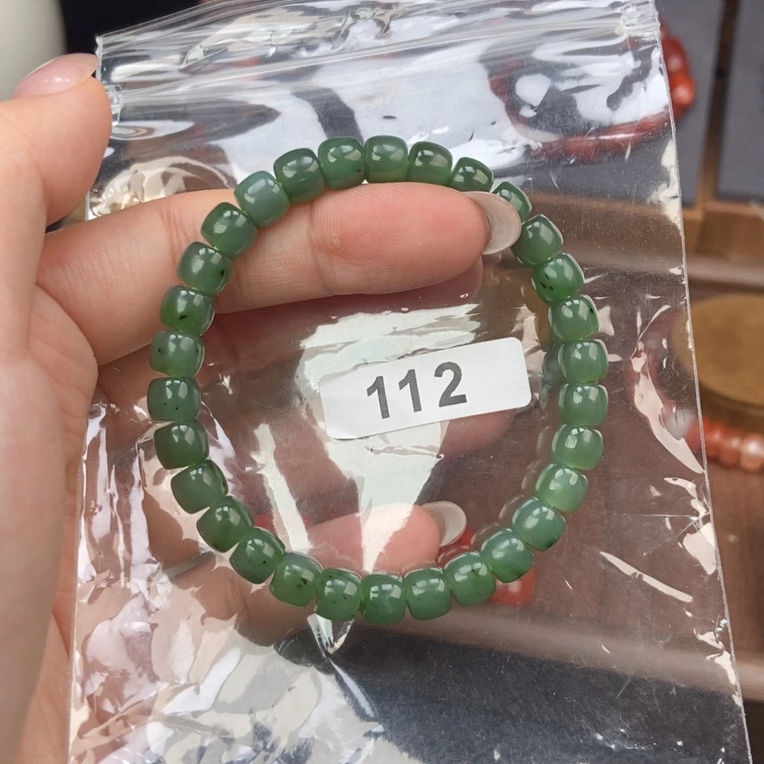 南红玛瑙未镶嵌手链卡7