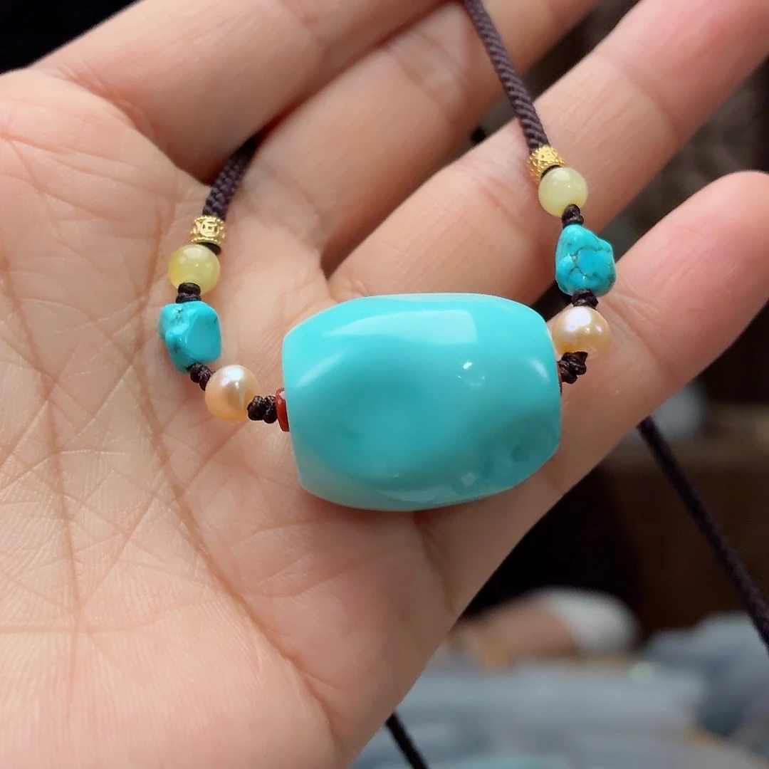 未镶嵌绿松石珠宝奇石