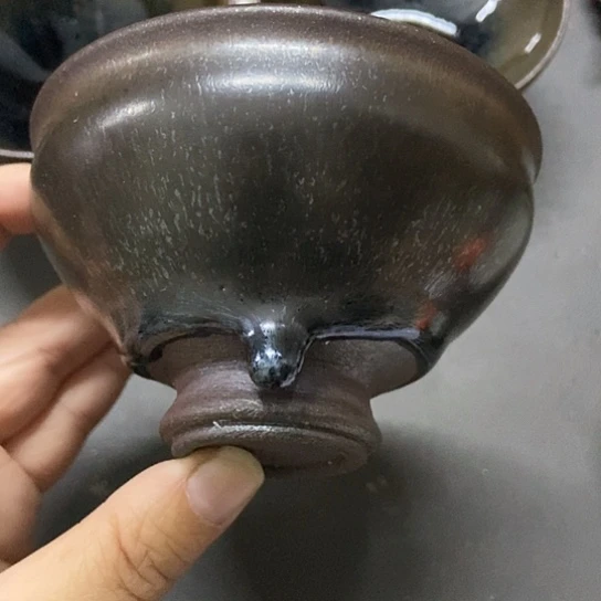 茶盏48 建窑建盏微瑕