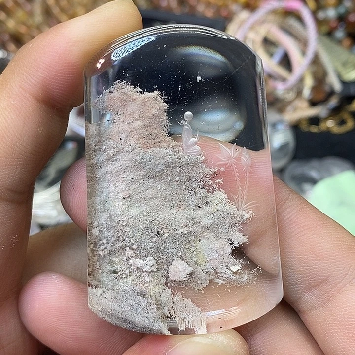 水晶珠宝半成品未镶嵌