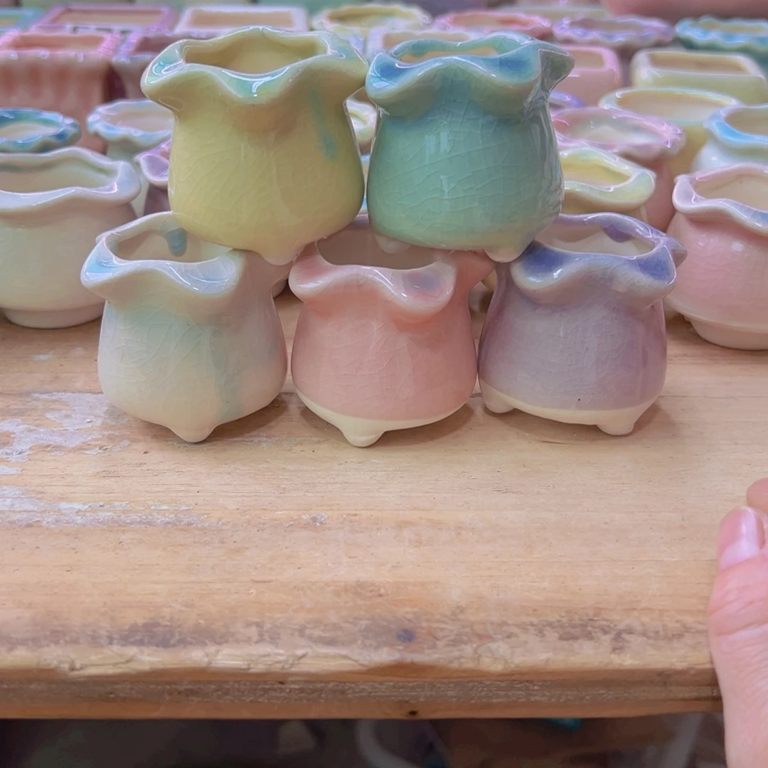 陶瓷花盆当场凑满12包邮