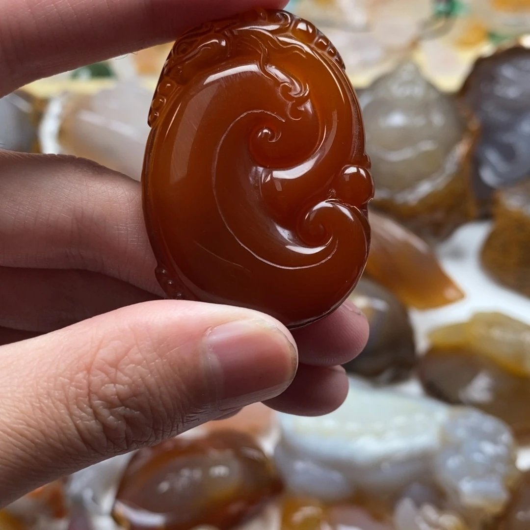 玛瑙/玉髓未镶嵌颈饰