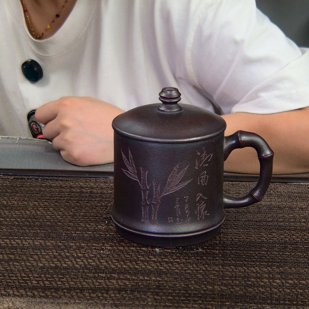 茶杯紫砂高货放漏