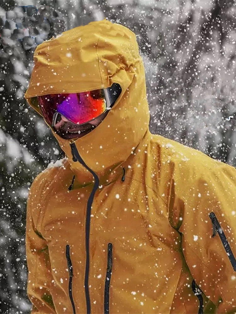 【全溢胶SV】防风防水三防一体登山滑雪户外硬壳冲锋衣