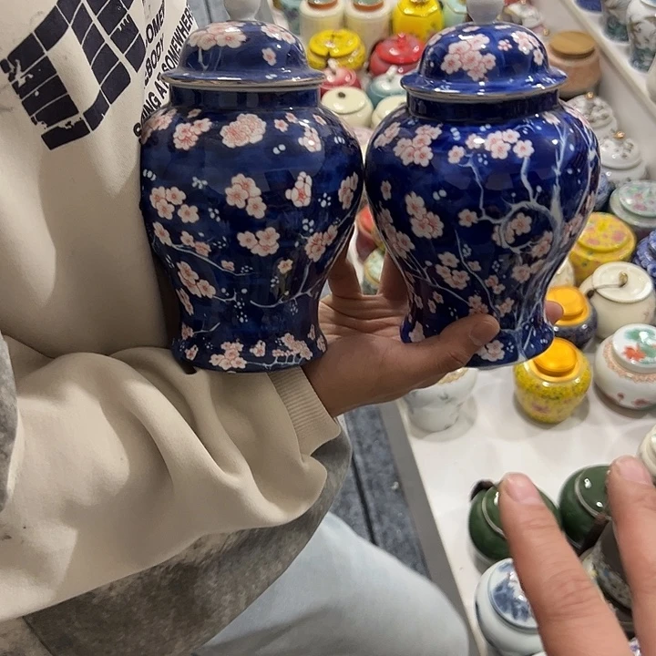 茶叶罐陶瓷家用储物罐瑕疵福利品介意勿拍