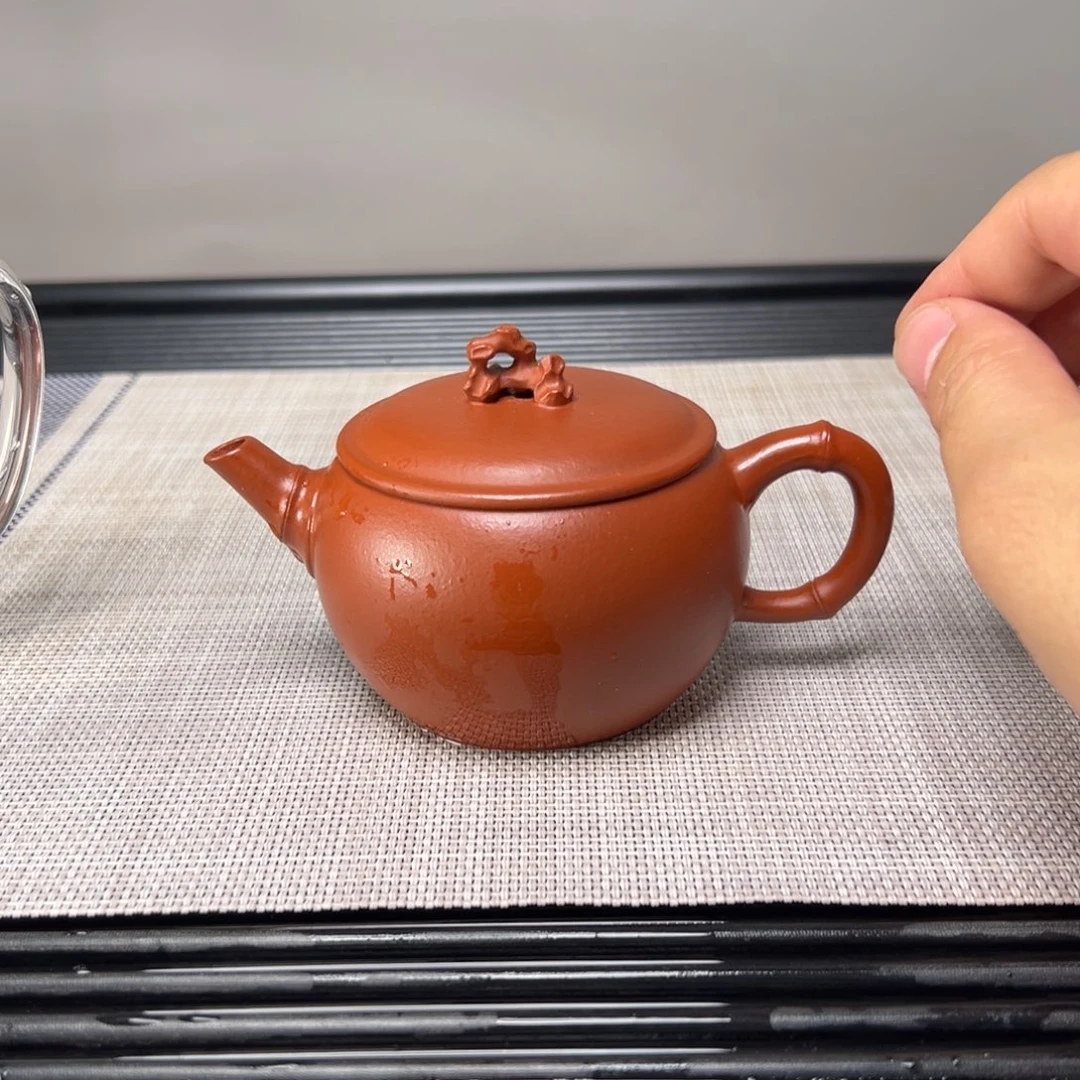 壶紫砂微瑕茶壶款