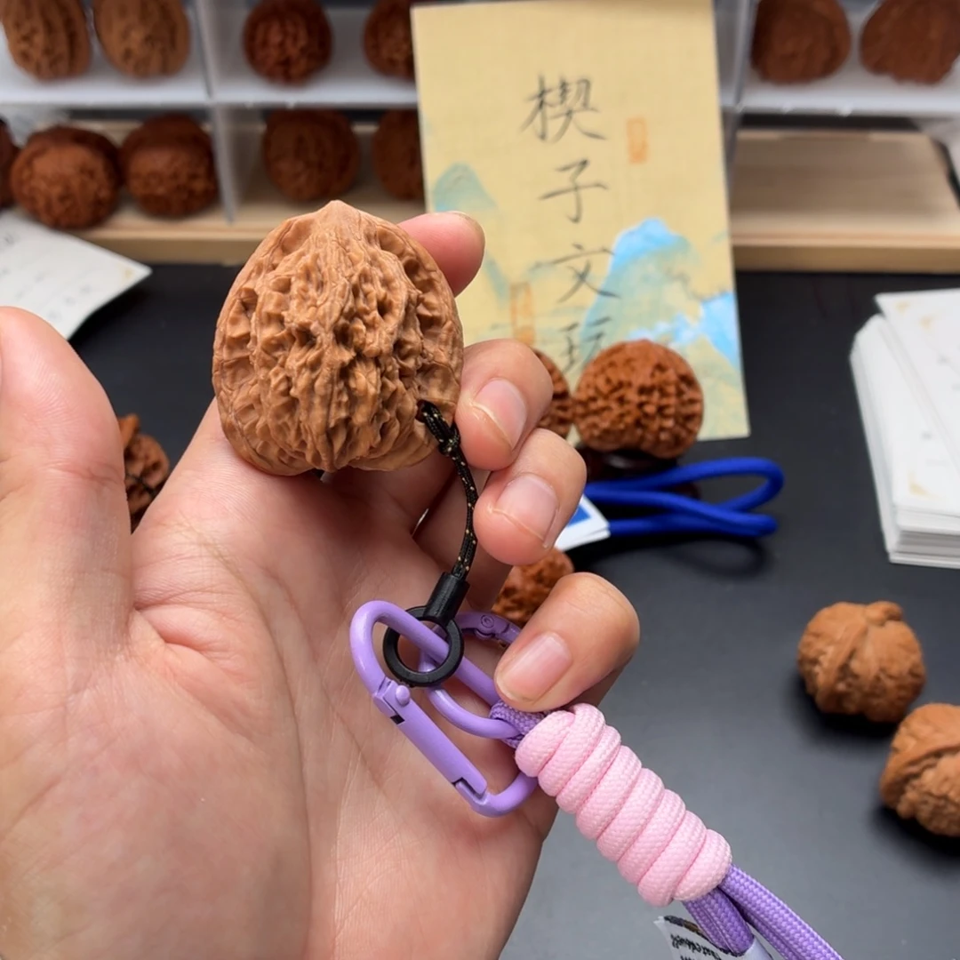 把件文玩核桃虎头挂件41