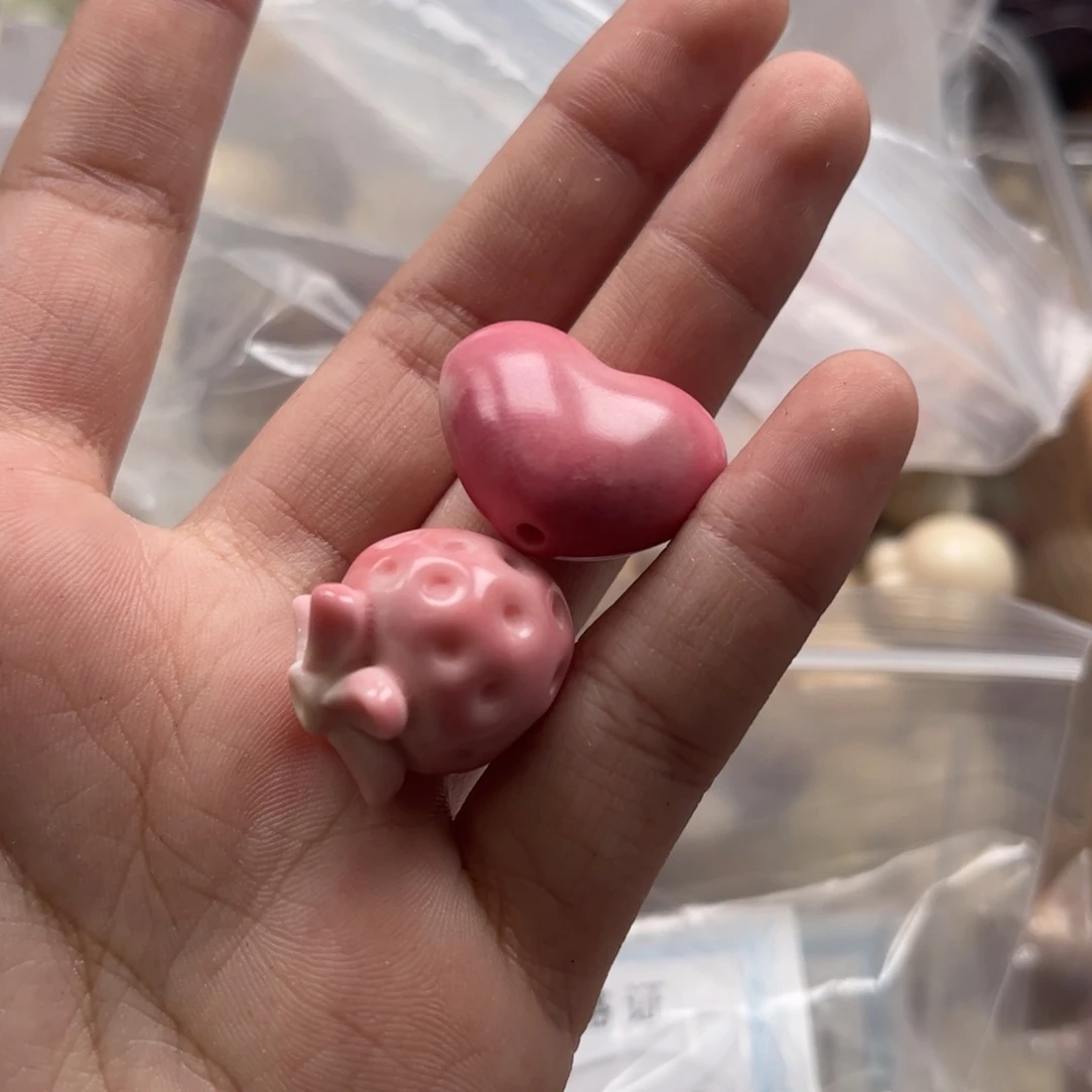 【闪购商品】白玉菩提吊坠果****精z俩颗象牙果