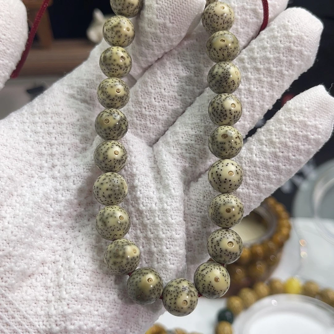 星月菩提手串圆珠10青花星点货高抛