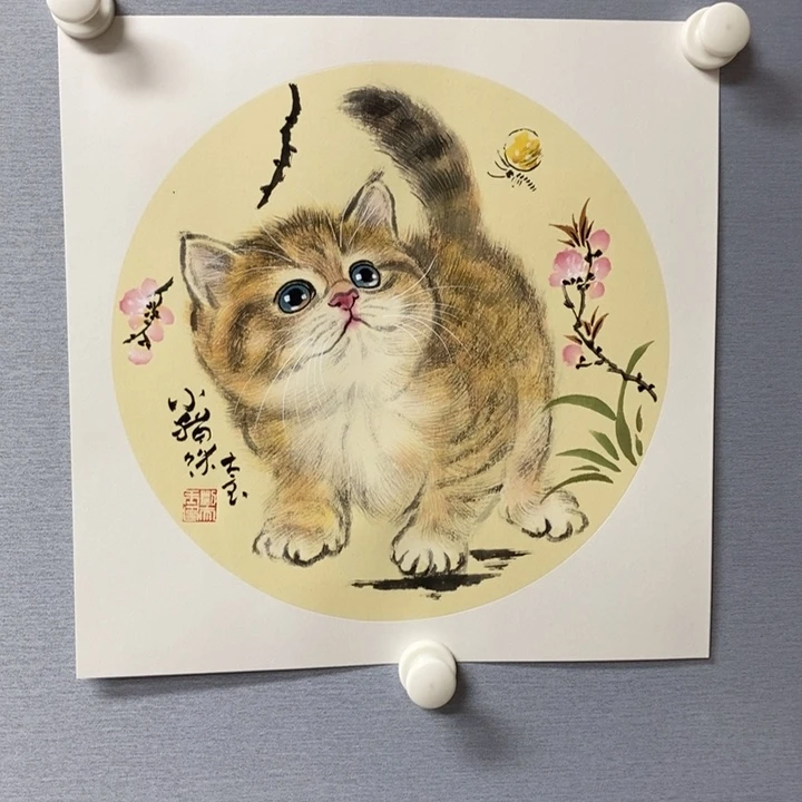 国画亲笔手绘原创