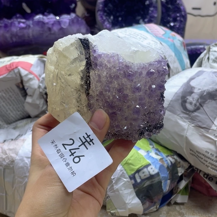 未镶嵌珠宝半成品紫晶风****