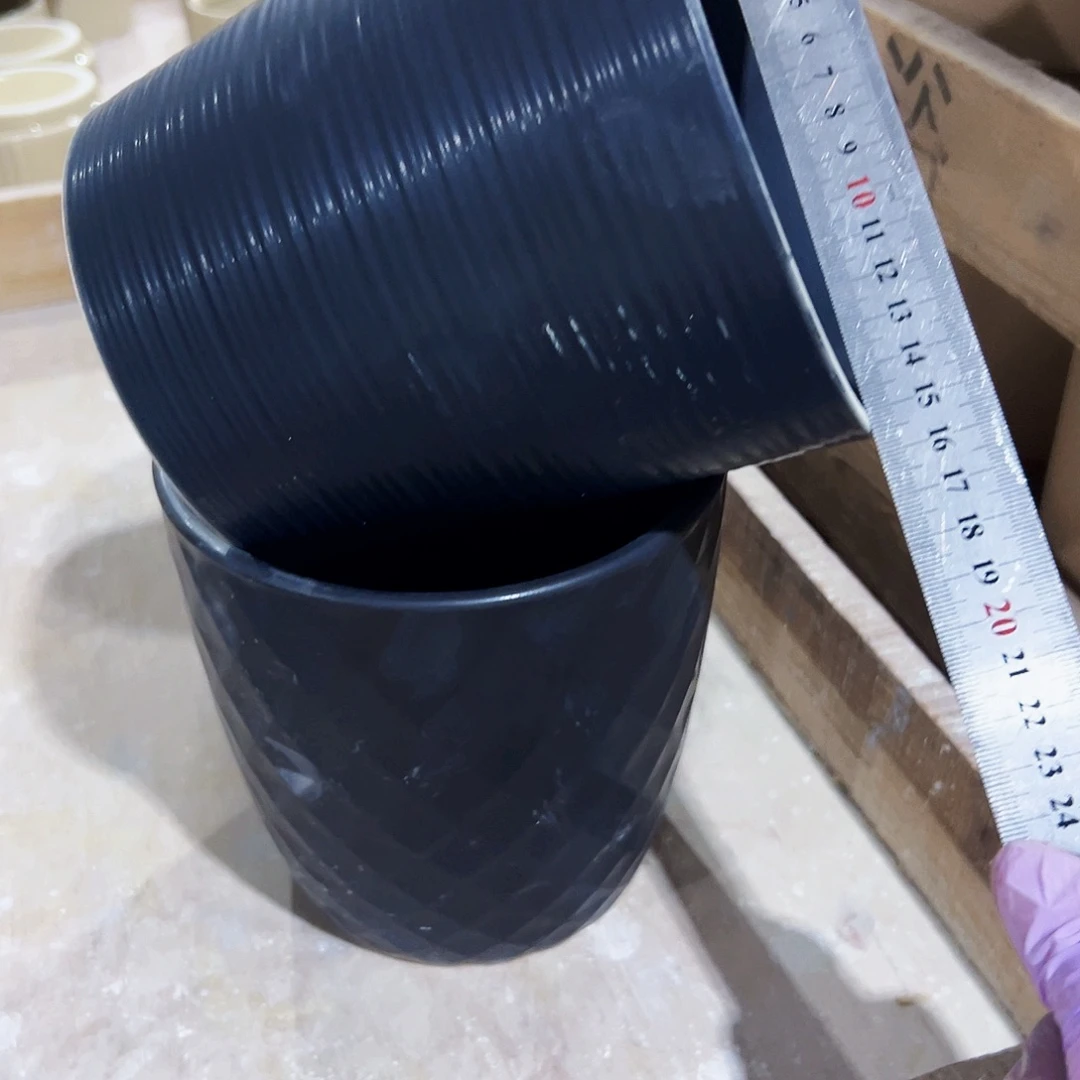 有孔，外贸尾单陶瓷花盆凑单10米包邮