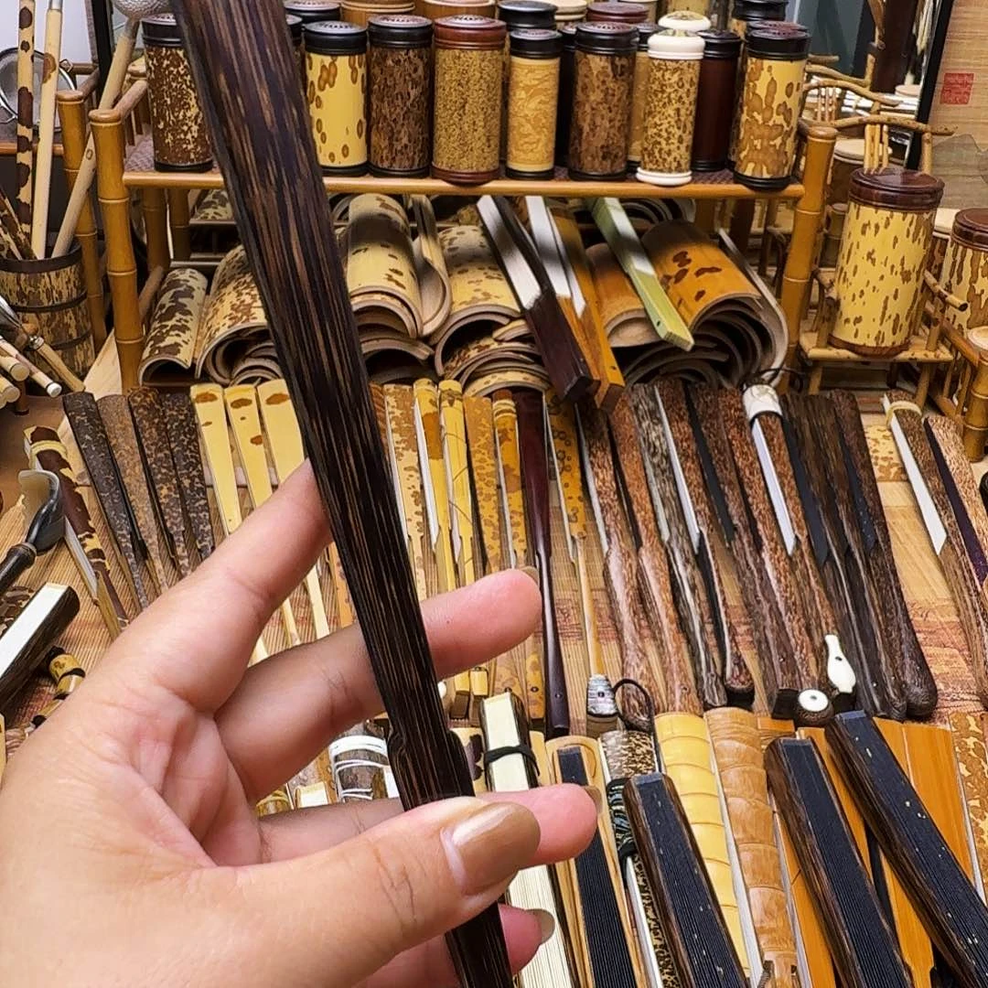 一***哥老棕竹折扇大哥拍下啦