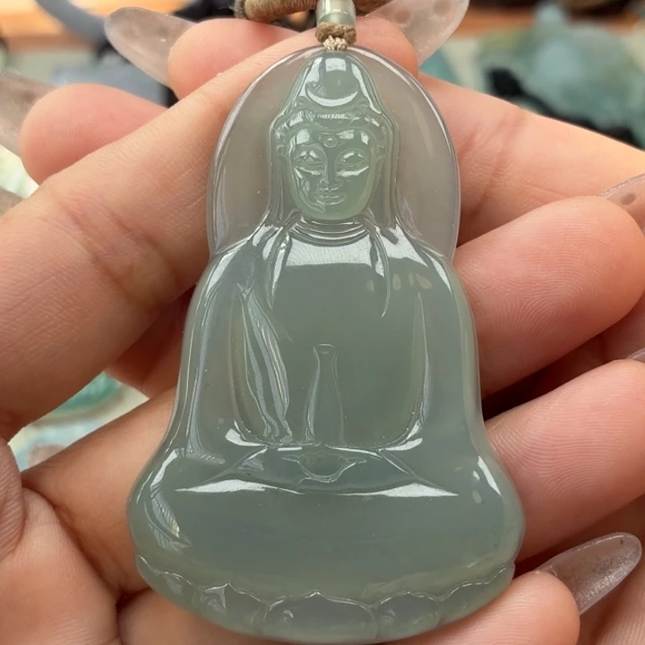 翡翠未镶嵌颈饰天然翡翠a货