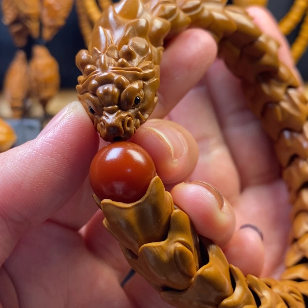 橄榄核手串龙骨串