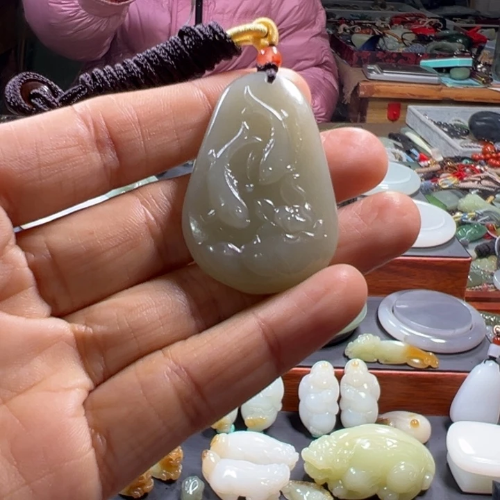 和田玉把件未镶嵌